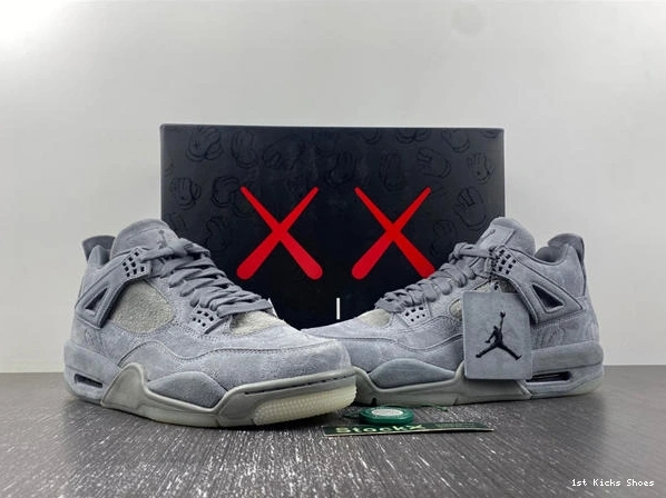 1st Kicks 4 Retro Trendy Jordan Kaws 930155- 3864 1025